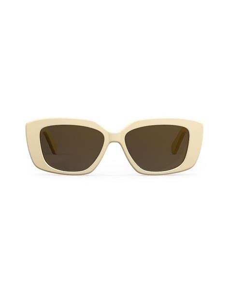 celine triomphe rectangular sunglasses